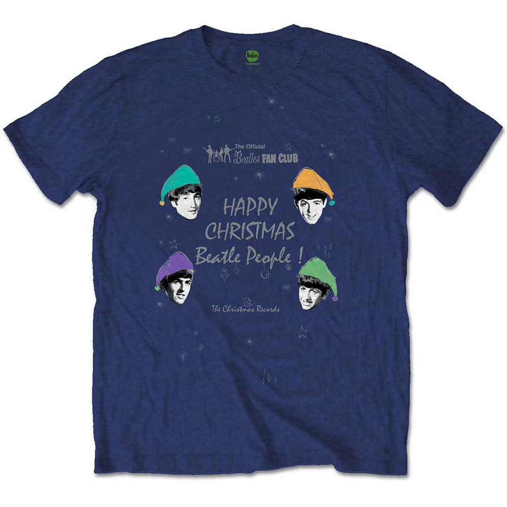 THE BEATLES ビートルズ (結成 65周年 ) - 【クリスマス限定】Happy Christmas / Tシャツ / メンズ - PGS